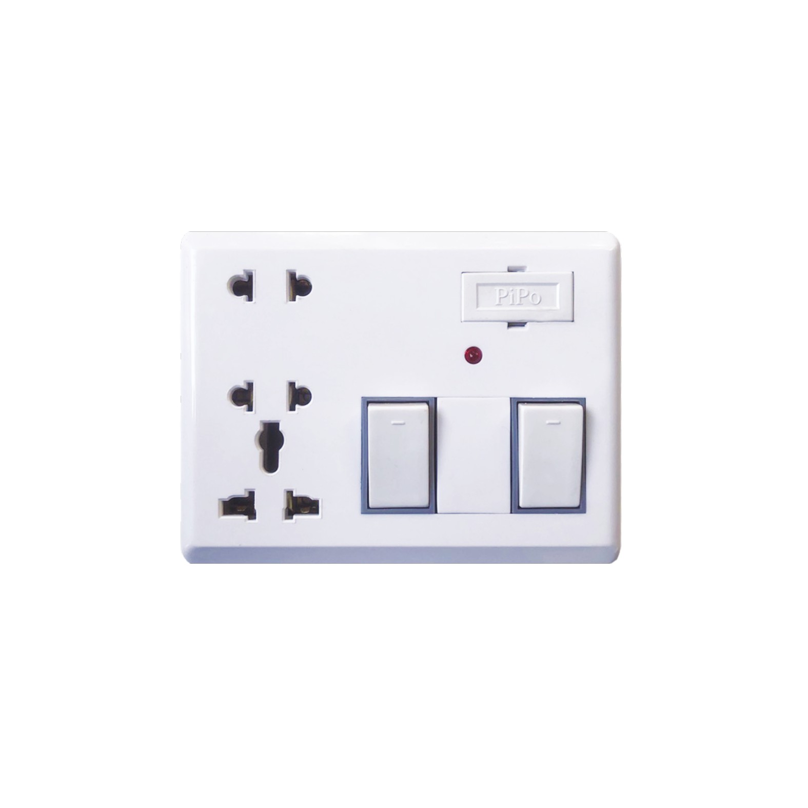 Bảng điện ráp nổi 2CT PIPO PN22-02