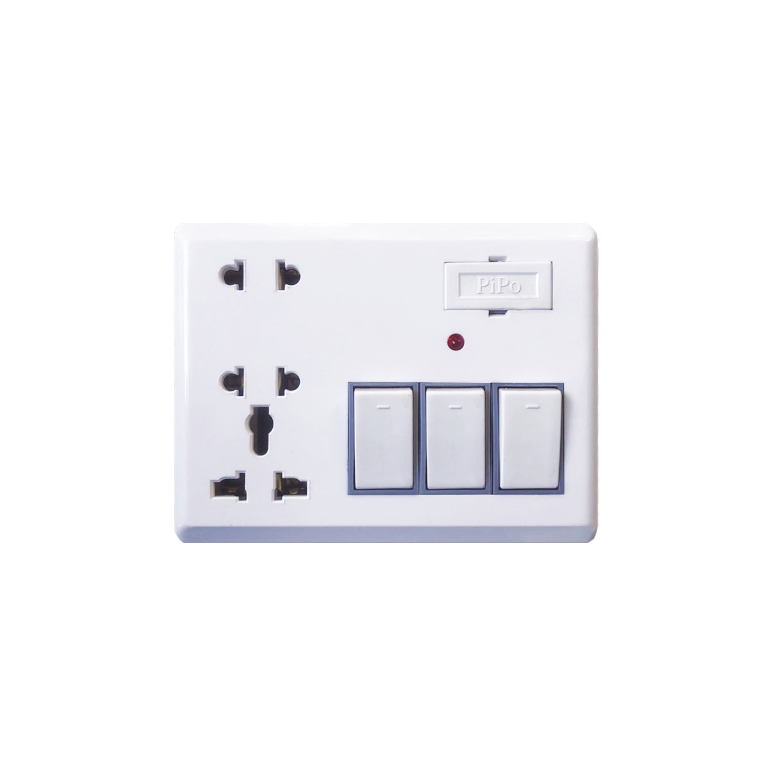 Bảng điện ráp nổi 3CT PIPO PN22-03