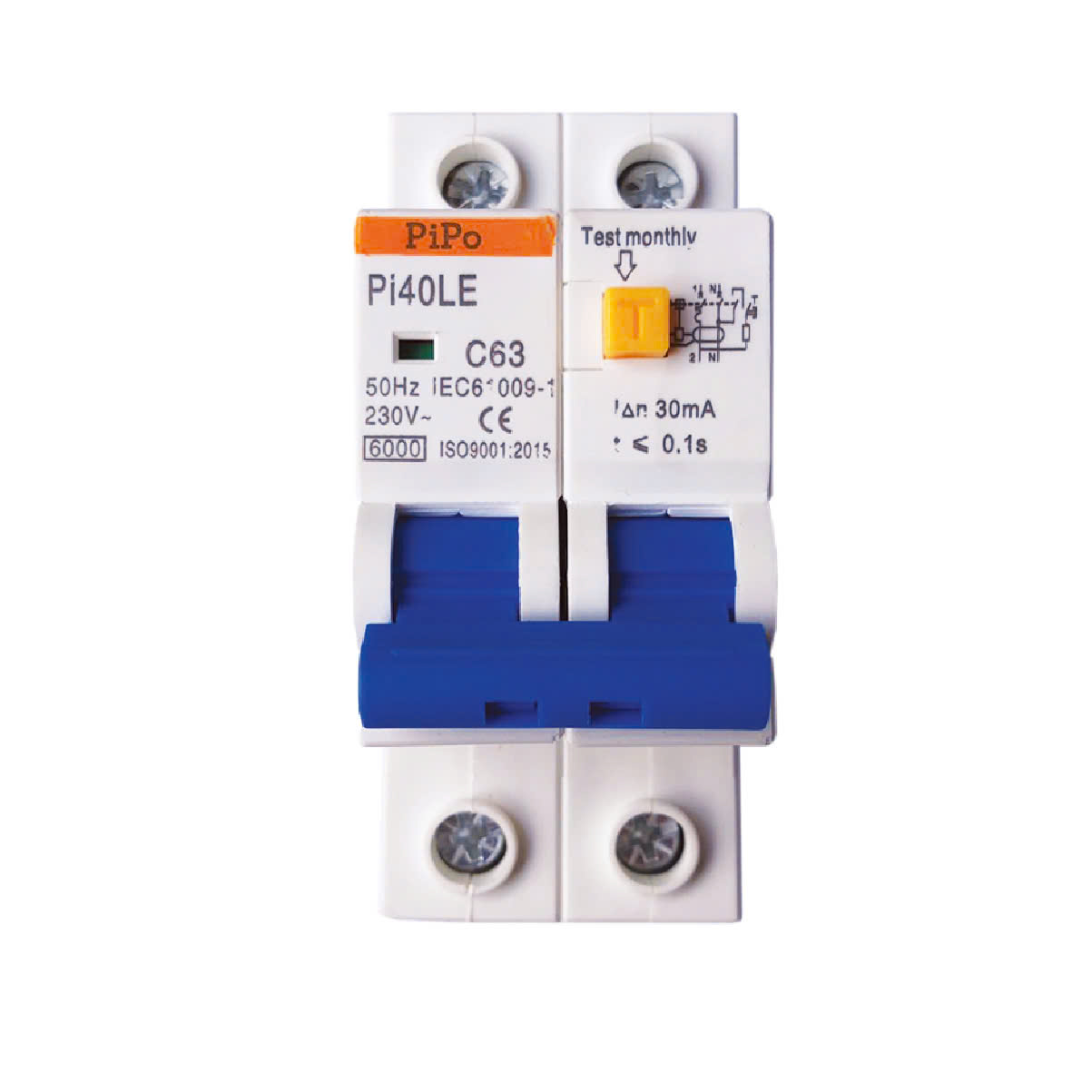 CB chống giật RCBO PIPO PI40LE-40A