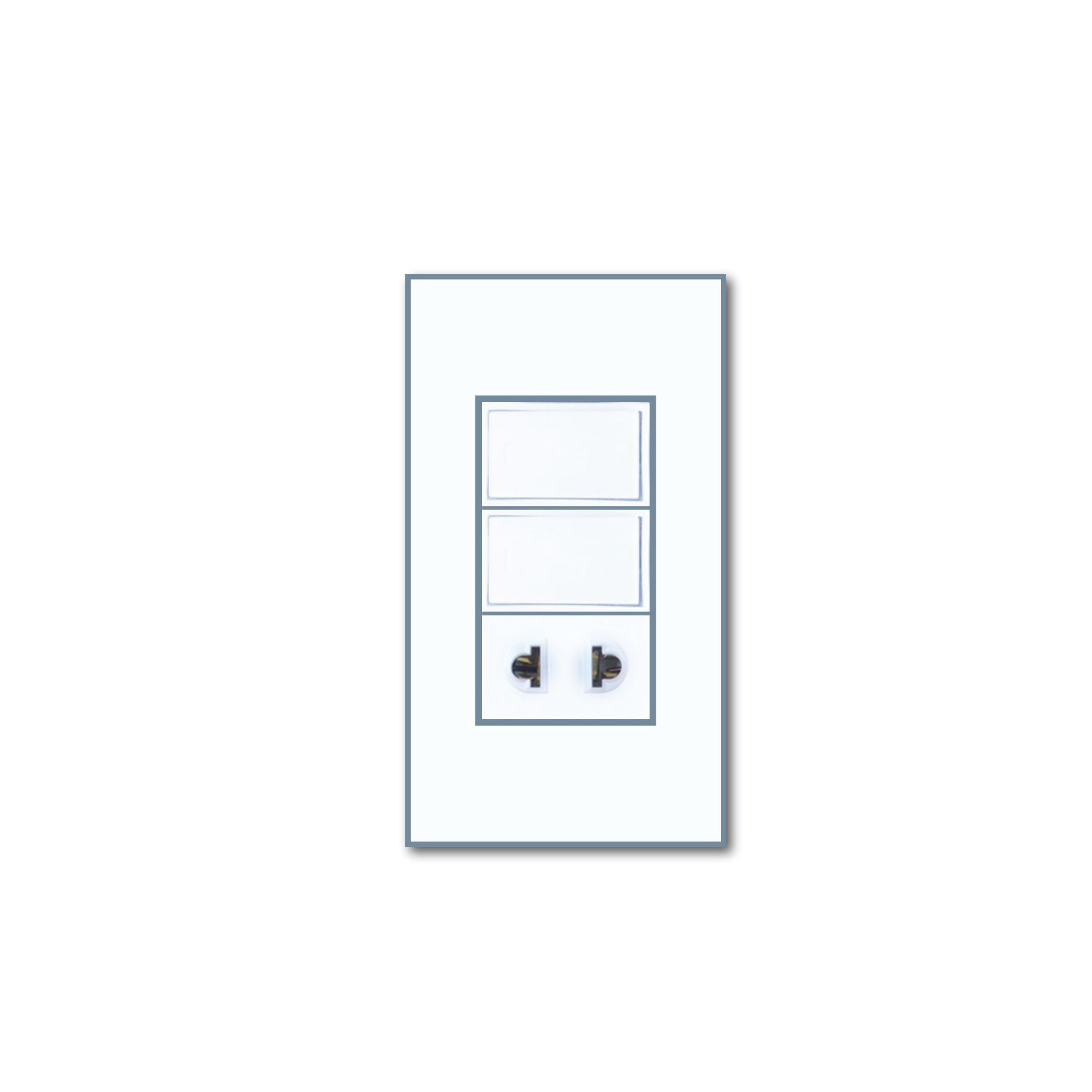Hộp nổi đơn 2CT 1 ổ PIPO PN10-02